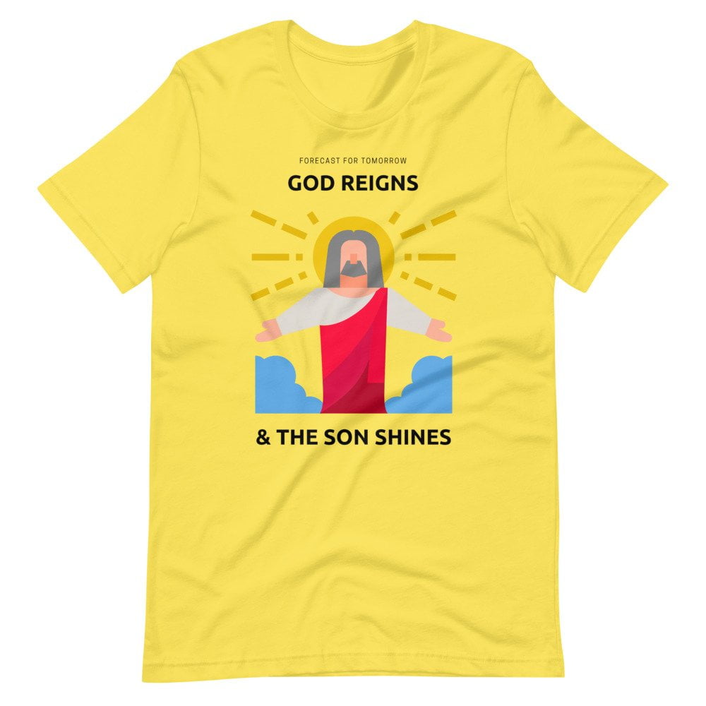 T-Shirt - God Reigns And The Son Shines - Imagen 4