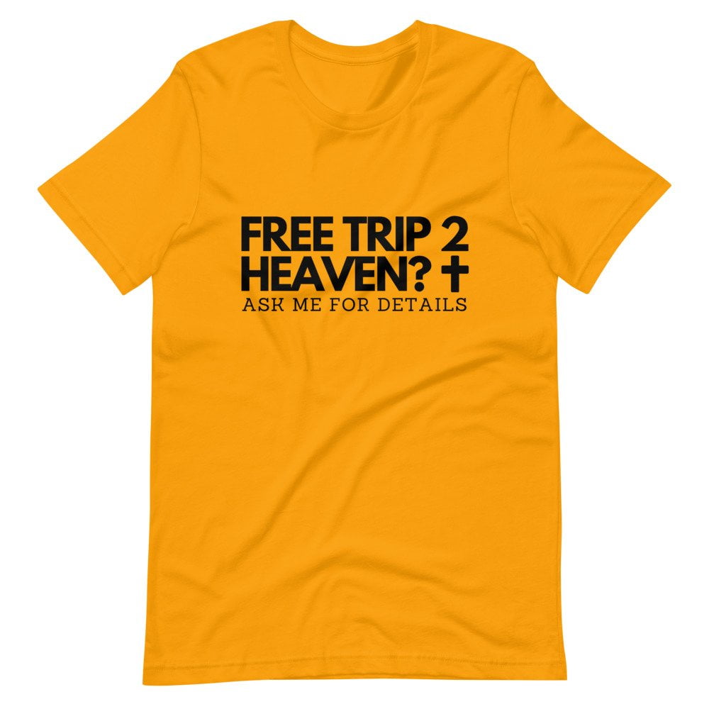 T-Shirt - Free Trip 2 Heaven "Light" - Image 4