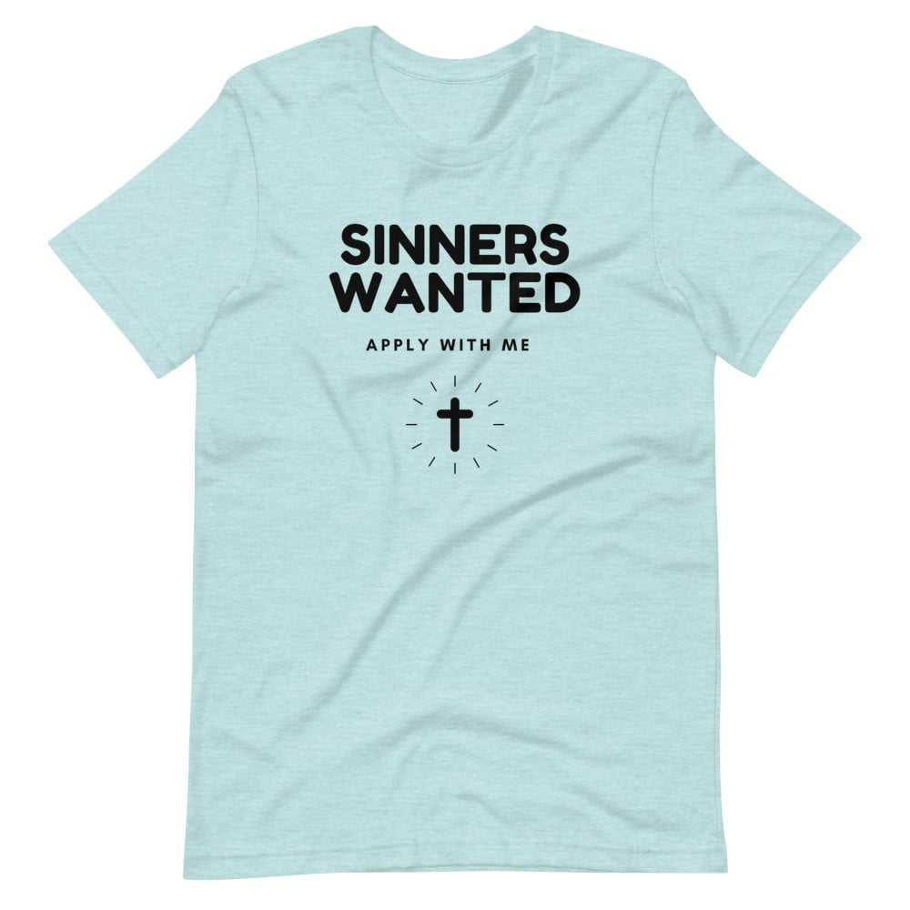 T-Shirt - Sinners Wanted Apply With Me - Imagen 4