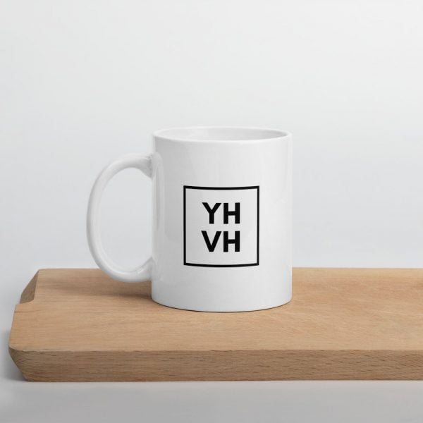 Regular Mug - With Black YHVH Print - Image 5