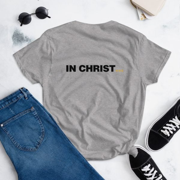 Women's Short Sleeve T-Shirt - In Christ Real Life - immagine 8