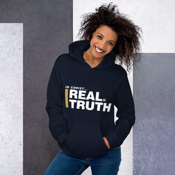 Unisex Hoodie - In Christ Real Truth - Front Only - Image 3