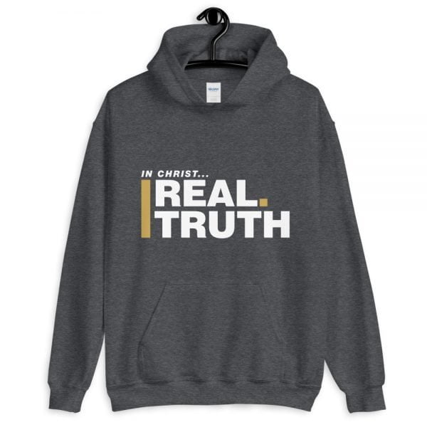 Unisex Hoodie - In Christ Real Truth - Front Only - Image 9