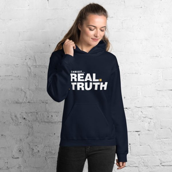 Unisex Hoodie - In Christ Real Truth - Front Only - Image 4