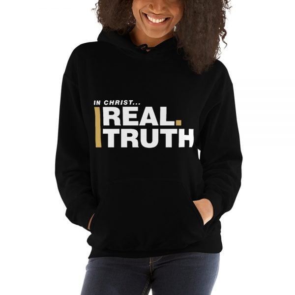 Unisex Hoodie - In Christ Real Truth - Front Only - Image 7