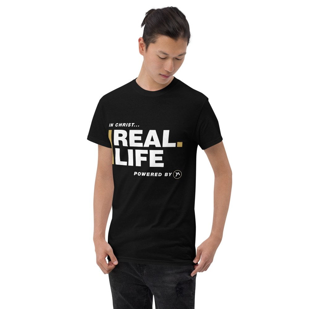 Gildan 2000 Unisex Disciple T-Shirt – In Christ Real Life - immagine 3