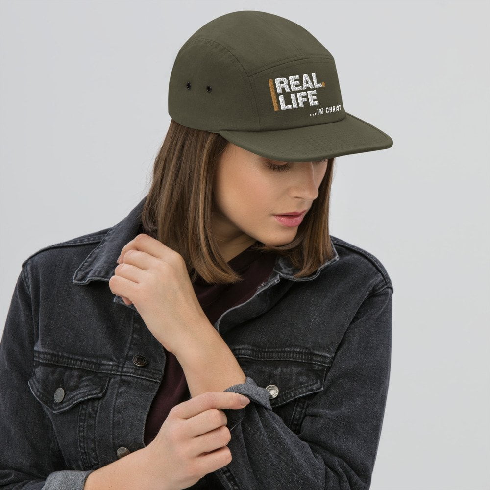 Five Panel Cap - Real Life In Christ - Image 4