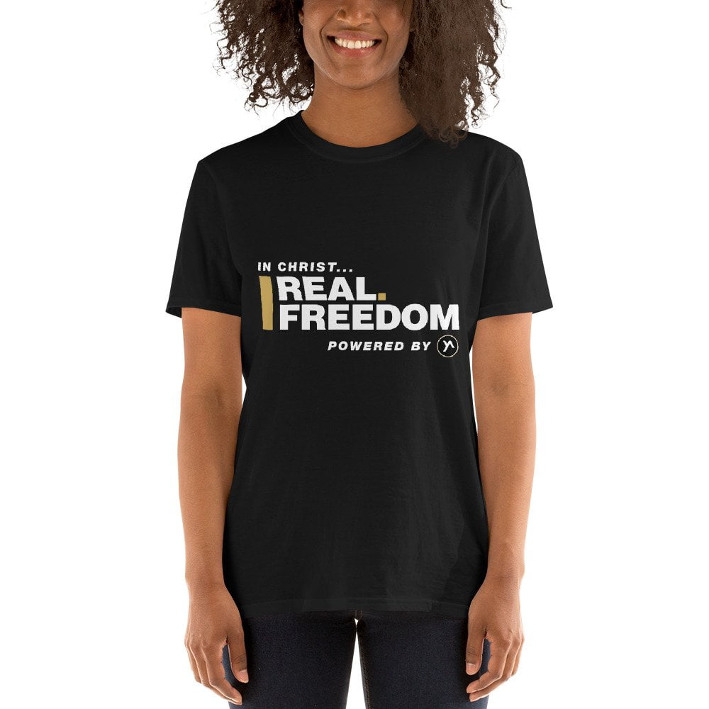 Short-Sleeve Unisex Disciple T-Shirt - In Christ Real Freedom – Bild 2