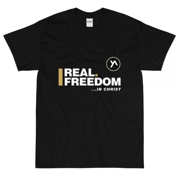 Gildan 2000 Unisex Disciple T-Shirt – Real Freedom In Christ - Image 2