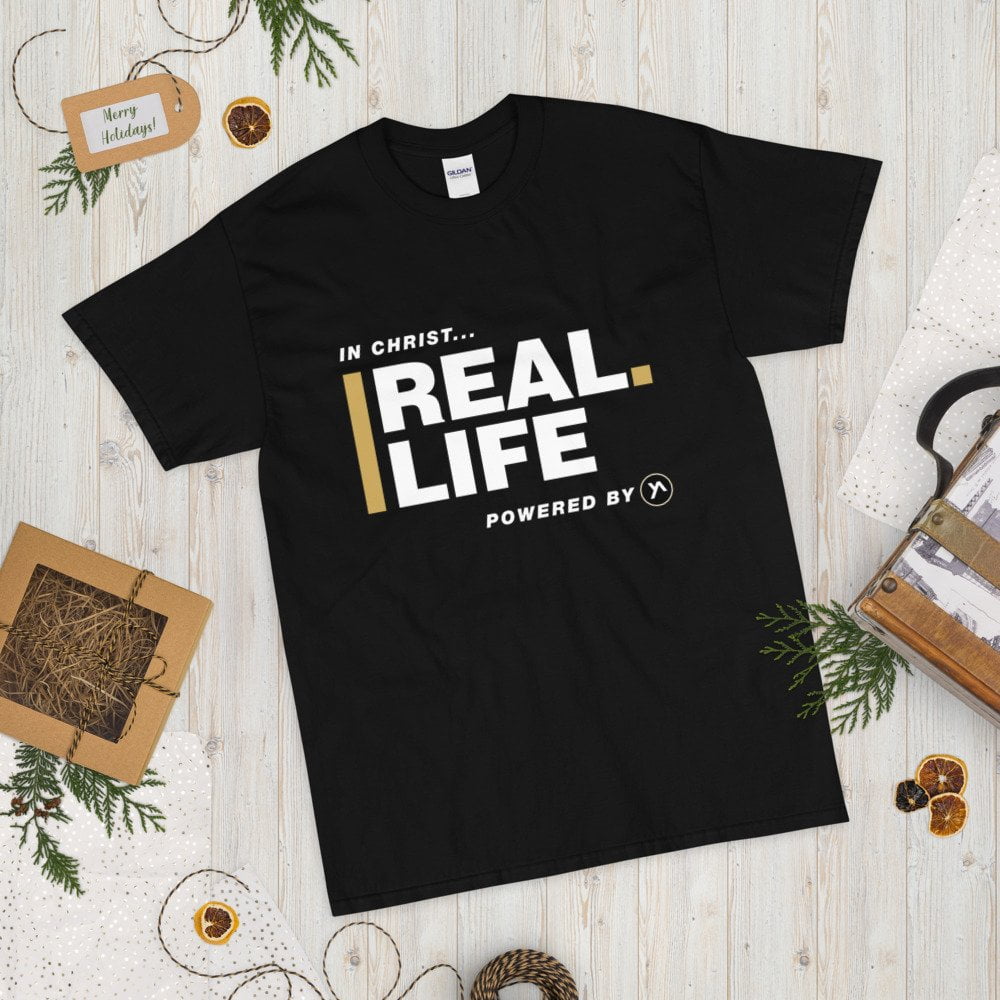 Gildan 2000 Unisex Disciple T-Shirt – In Christ Real Life - immagine 4