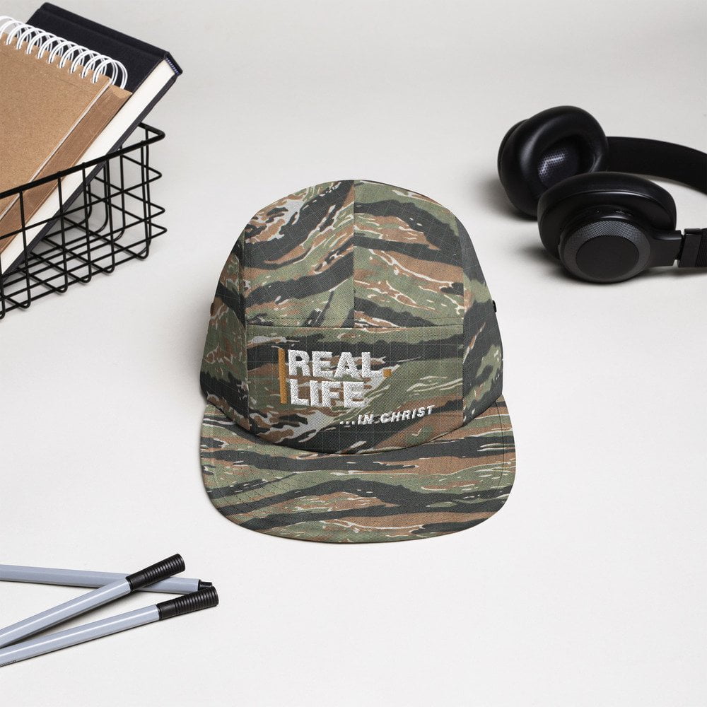Five Panel Cap - Real Life In Christ - Image 5
