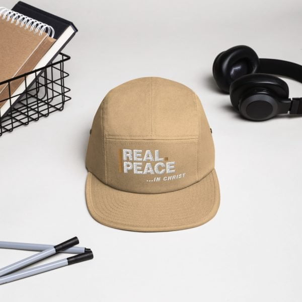 Five Panel Cap - Real Peace In Christ - Image 8
