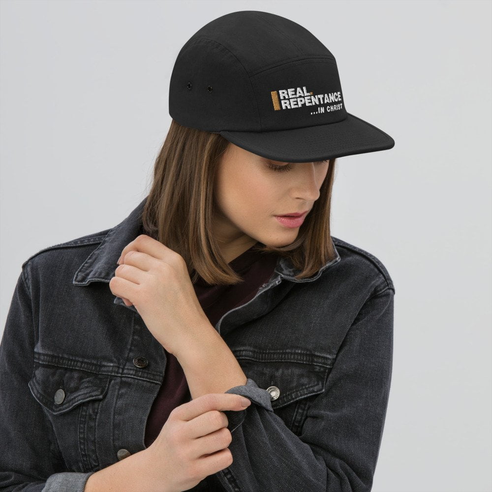 Five Panel Cap - Real Repentance In Christ - Image 4