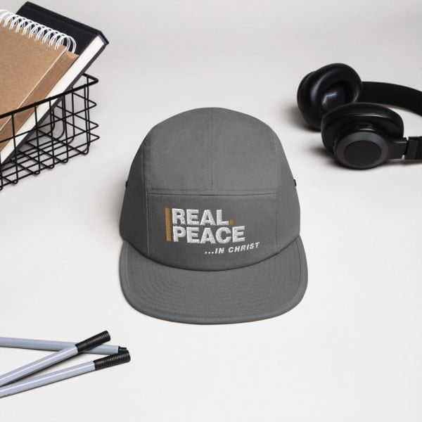 Five Panel Cap - Real Peace In Christ - Image 7
