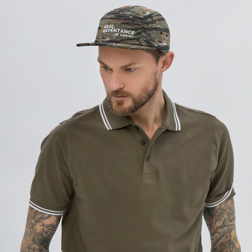 Five Panel Cap - Real Repentance In Christ - Image 6