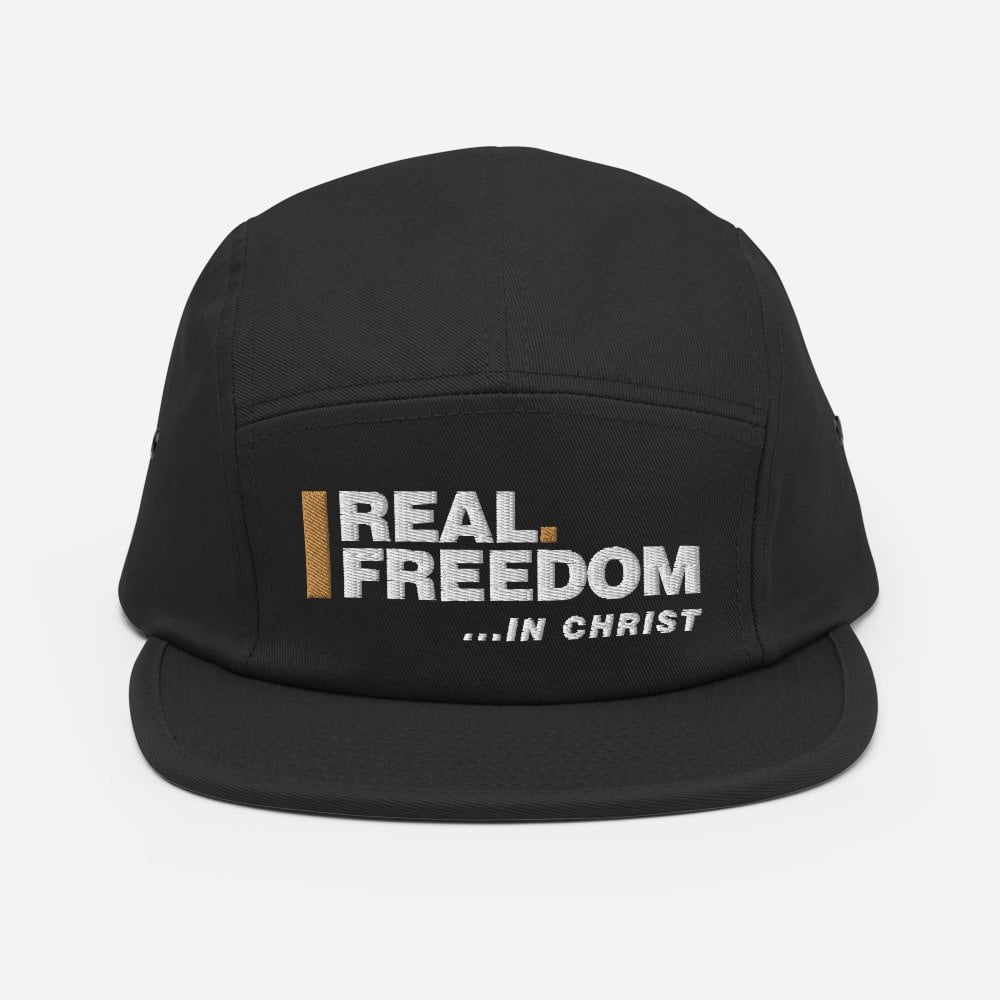 Five Panel Cap - Real Freedom In Christ - Image 11