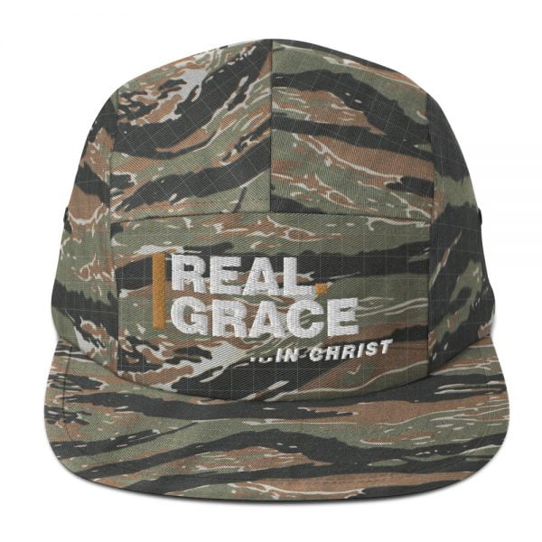 Five Panel Cap - Real Grace In Christ - Image 7