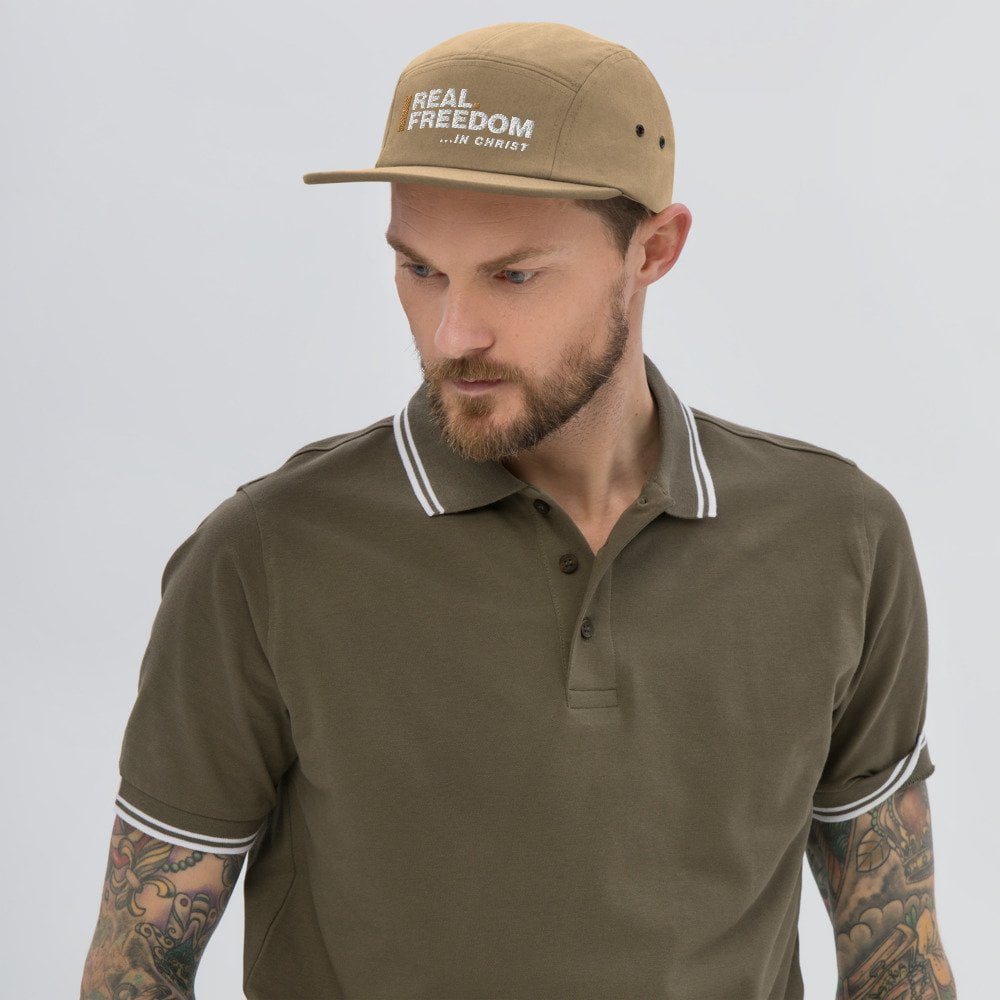 Five Panel Cap - Real Freedom In Christ - Image 8