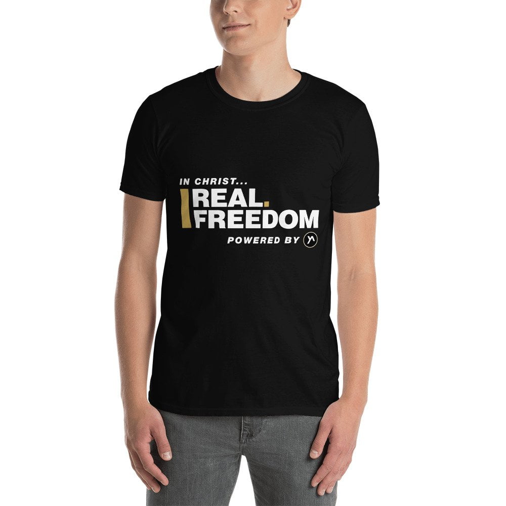 Short-Sleeve Unisex Disciple T-Shirt - In Christ Real Freedom – Bild 3
