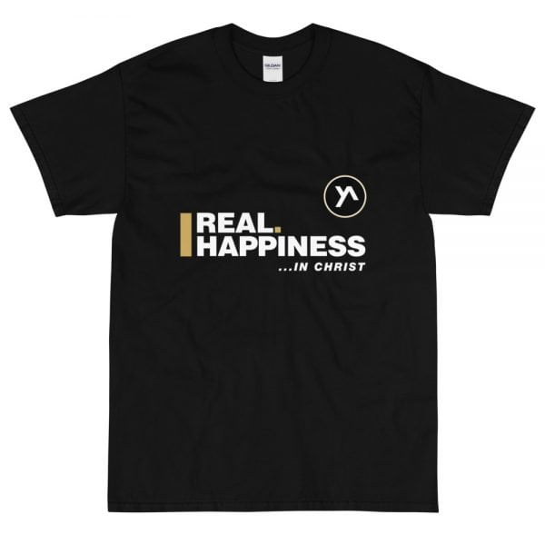 Gildan 2000 Unisex Disciple T-Shirt - Real Hapiness In Christ - Image 2