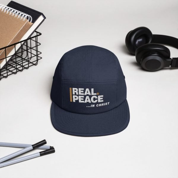 Five Panel Cap - Real Peace In Christ - Image 6