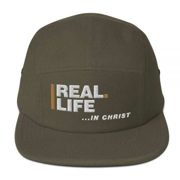 Five Panel Cap - Real Life In Christ - Image 2