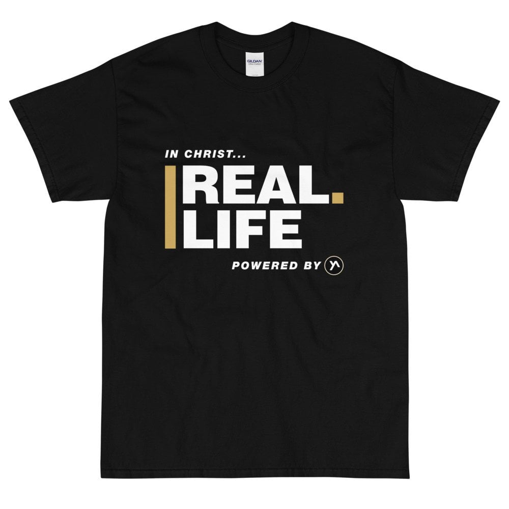 Gildan 2000 Unisex Disciple T-Shirt – In Christ Real Life - immagine 2