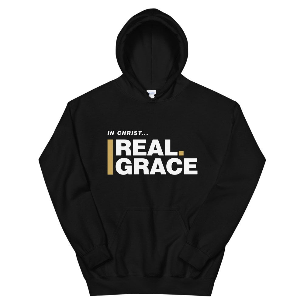Unisex Hoodie - In Christ Real Grace – Front Only - Afbeelding 21