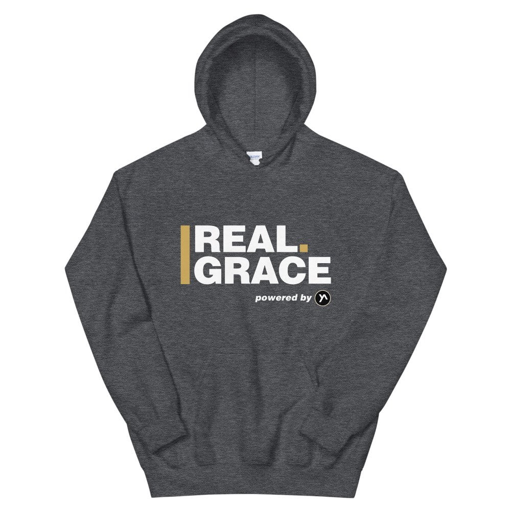 Unisex Hoodie - In Christ Real Grace - Front & Back - Imagen 25