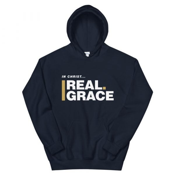 Unisex Hoodie - In Christ Real Grace – Front Only - Afbeelding 22