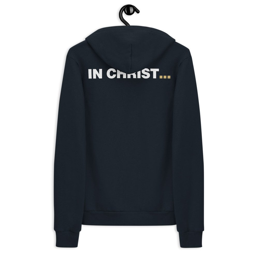 Hoodie Sweater - In Christ Real Grace – Bild 7