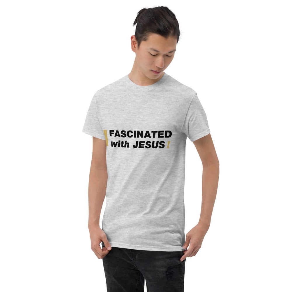 Short Sleeve T-Shirt - Fascinated with Jesus! (light) - Image 5