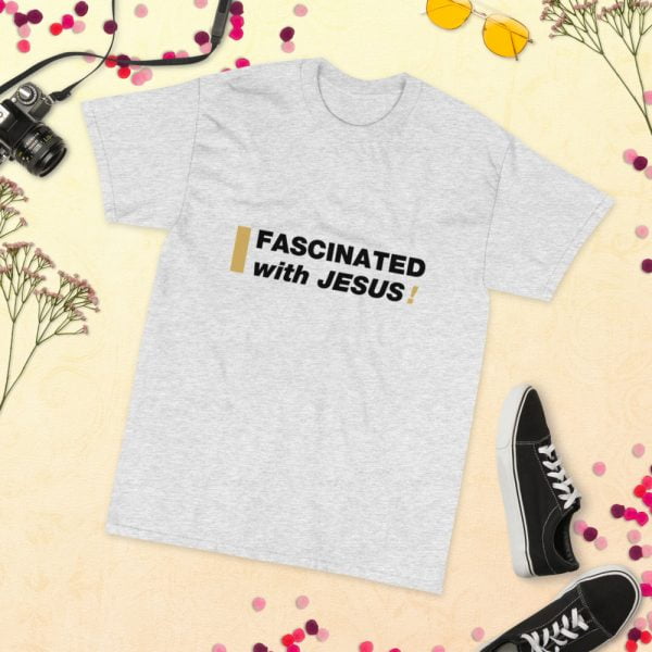 Short Sleeve T-Shirt - Fascinated with Jesus! (light) - obrazek 10