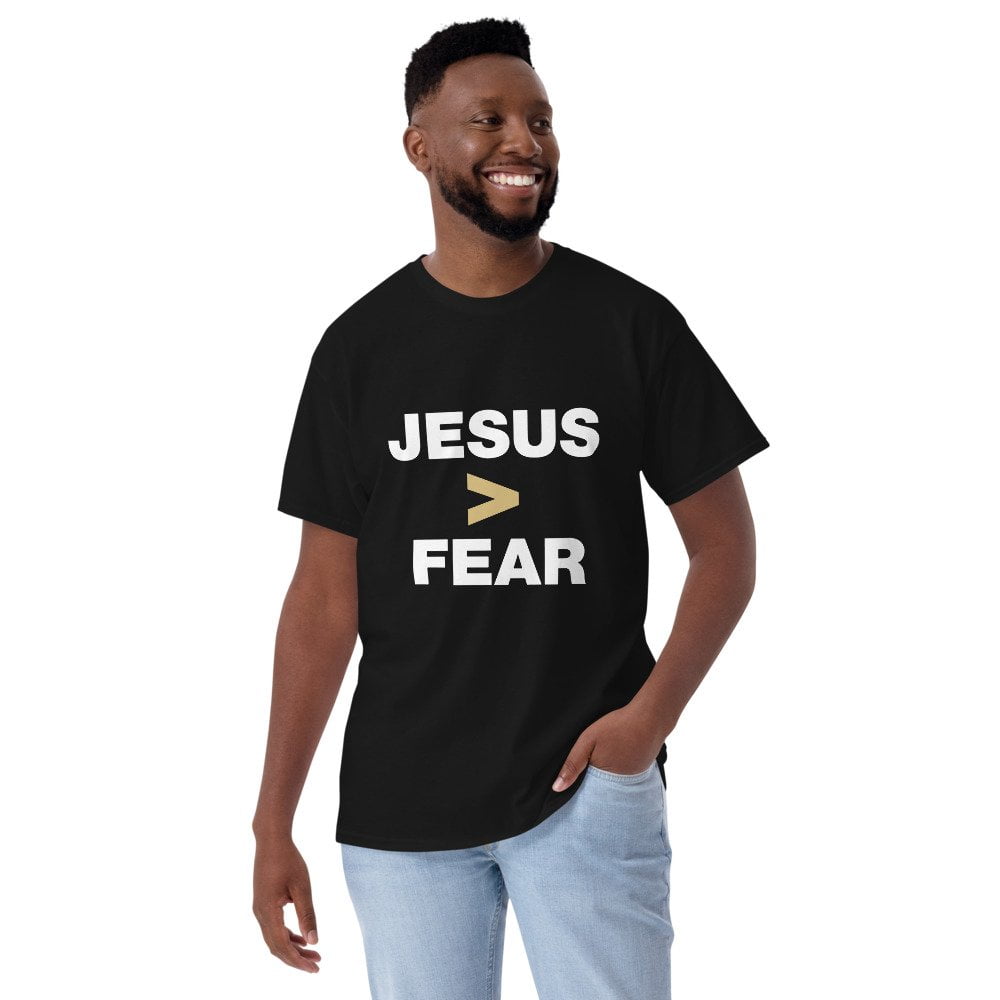 Short Sleeve T-Shirt - Jesus > Fear - Image 8