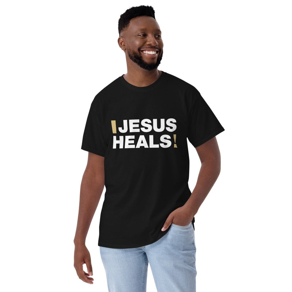 Short Sleeve T-Shirt - Jesus Heals! - Image 8