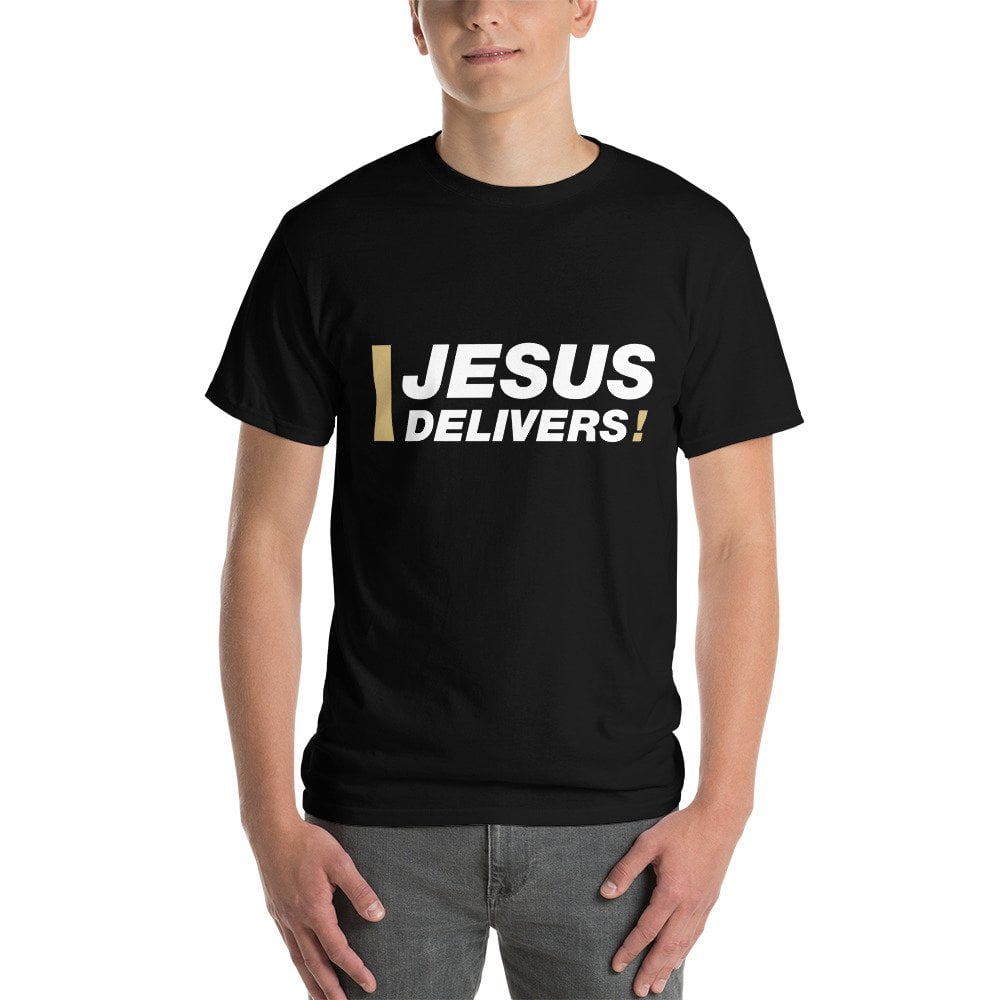 Short Sleeve T-Shirt - Jesus Delivers! - Image 9