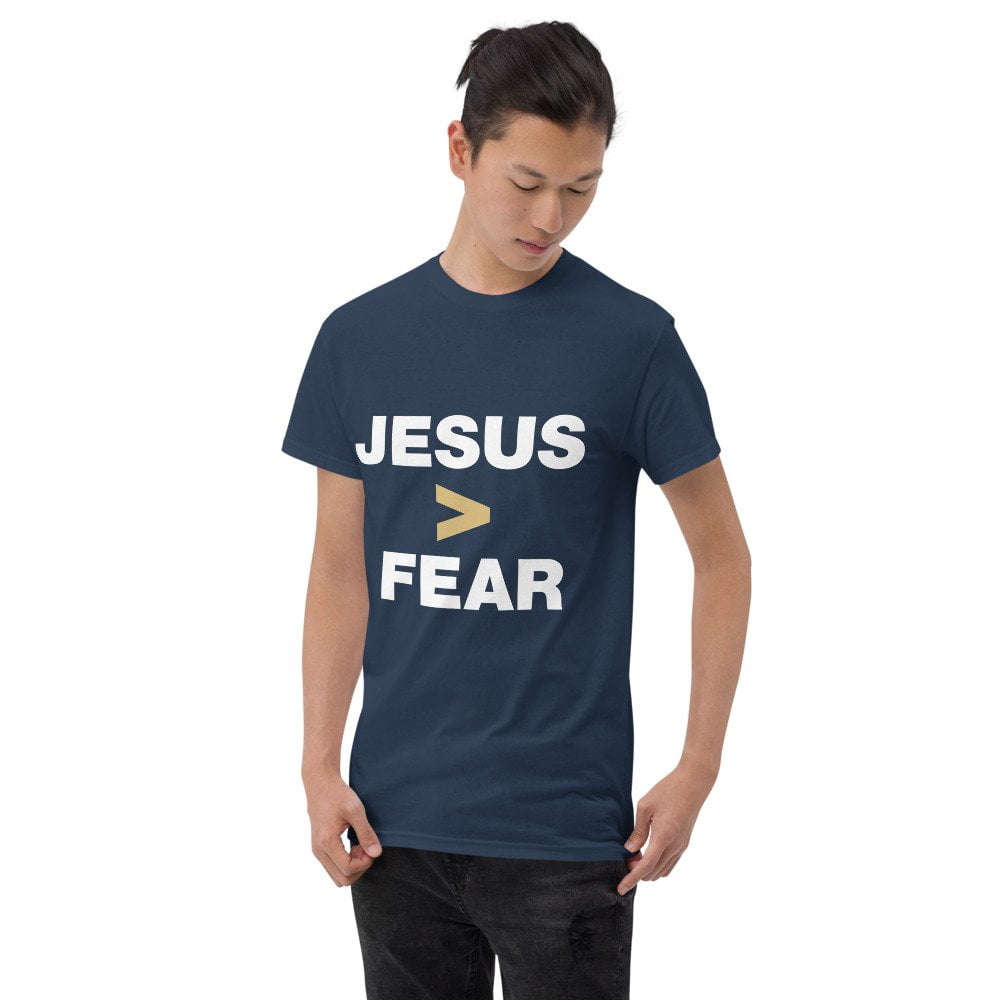 Short Sleeve T-Shirt - Jesus > Fear - Image 4