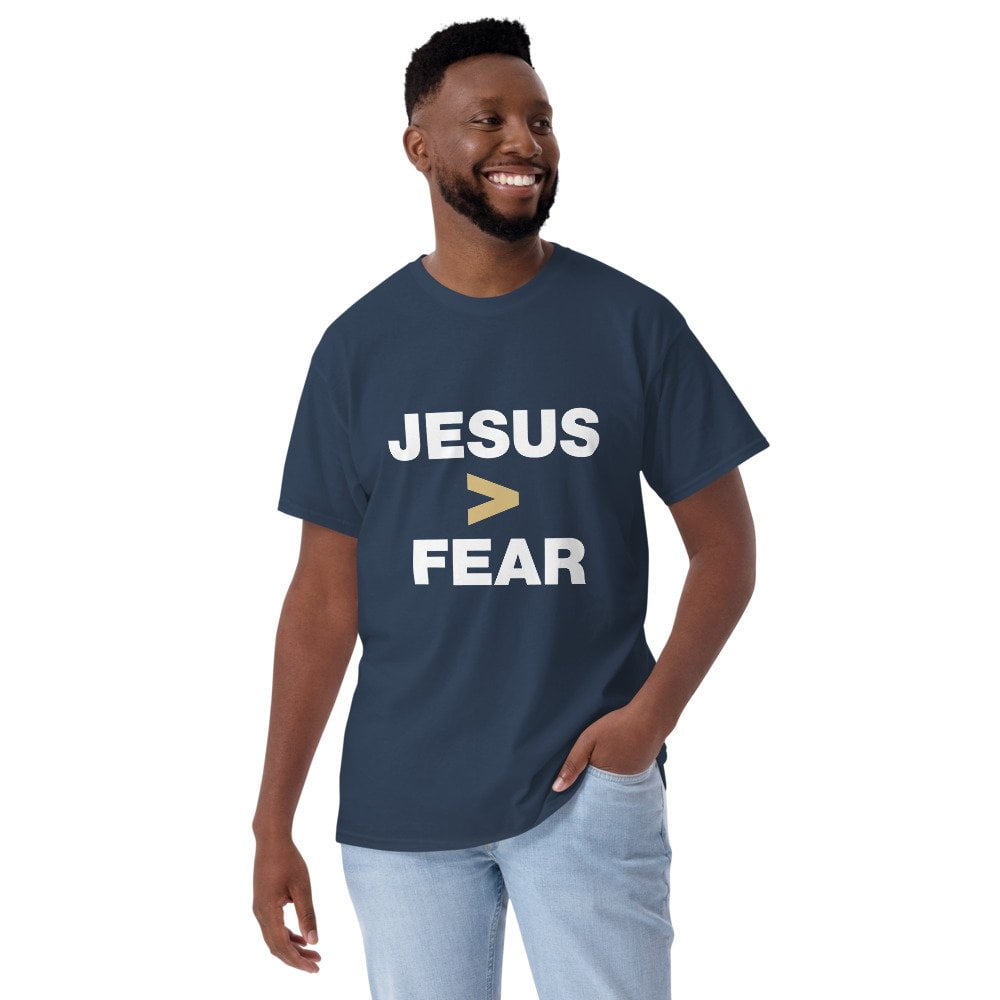 Short Sleeve T-Shirt - Jesus > Fear - Image 9