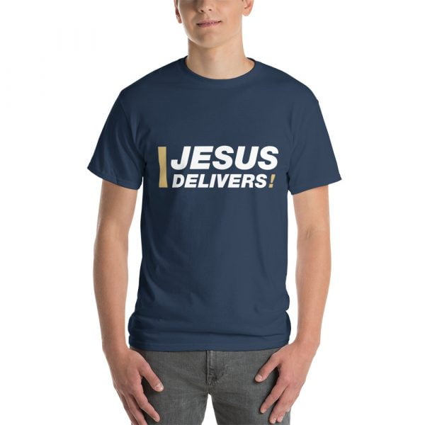 Short Sleeve T-Shirt - Jesus Delivers! - Image 11