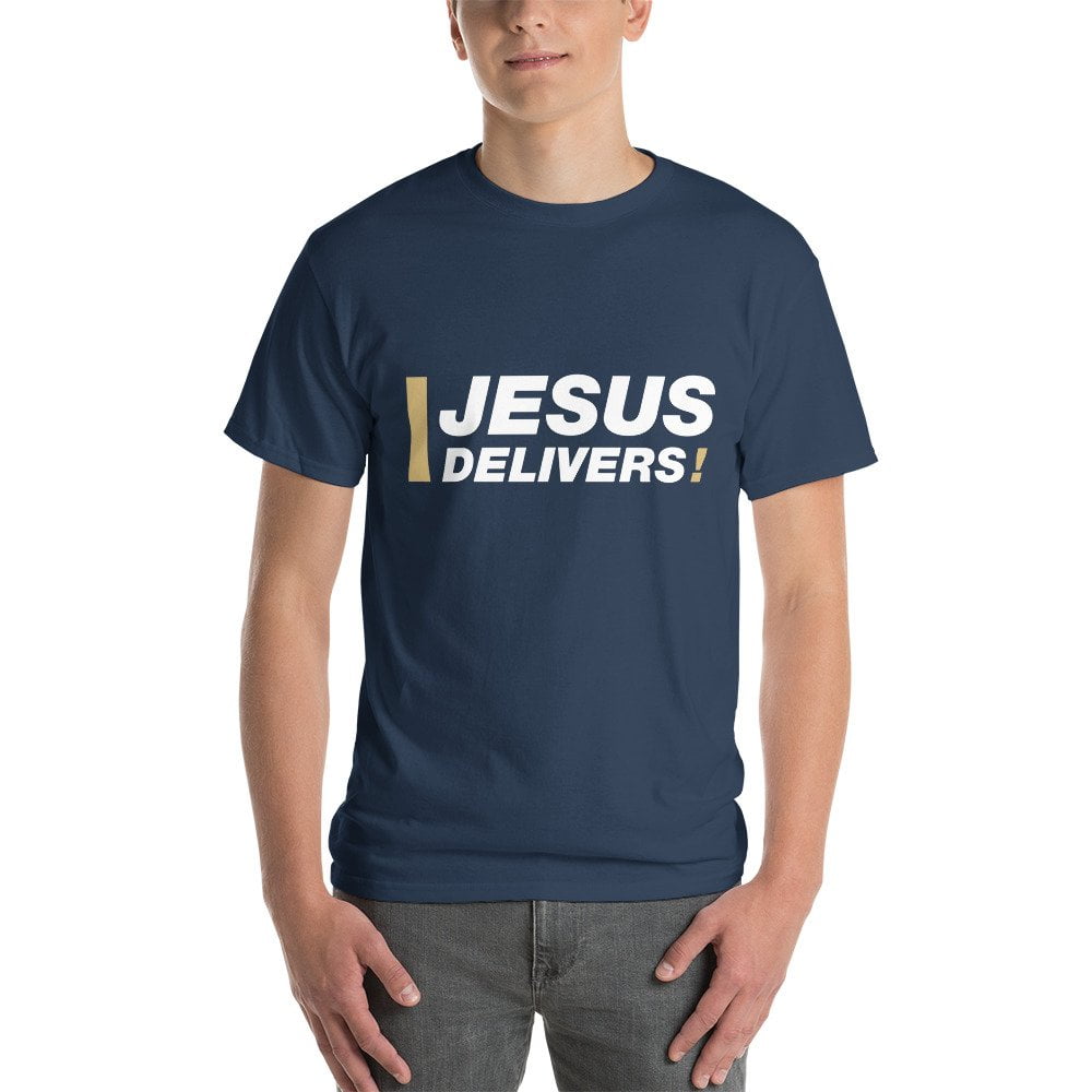 Short Sleeve T-Shirt - Jesus Delivers! - Image 11