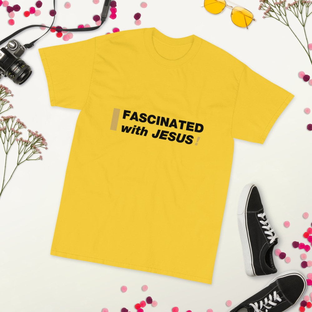 Short Sleeve T-Shirt - Fascinated with Jesus! (light) - Image 13