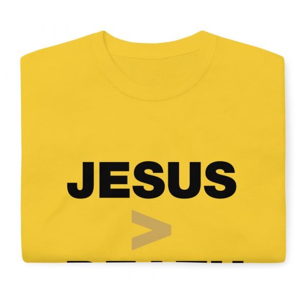 Short Sleeve T-Shirt - Jesus > Death (light) - obrazek 12