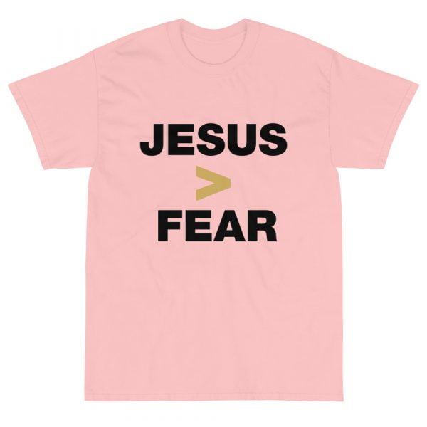 Short Sleeve T-Shirt - Jesus > Fear (light) - Imagen 10