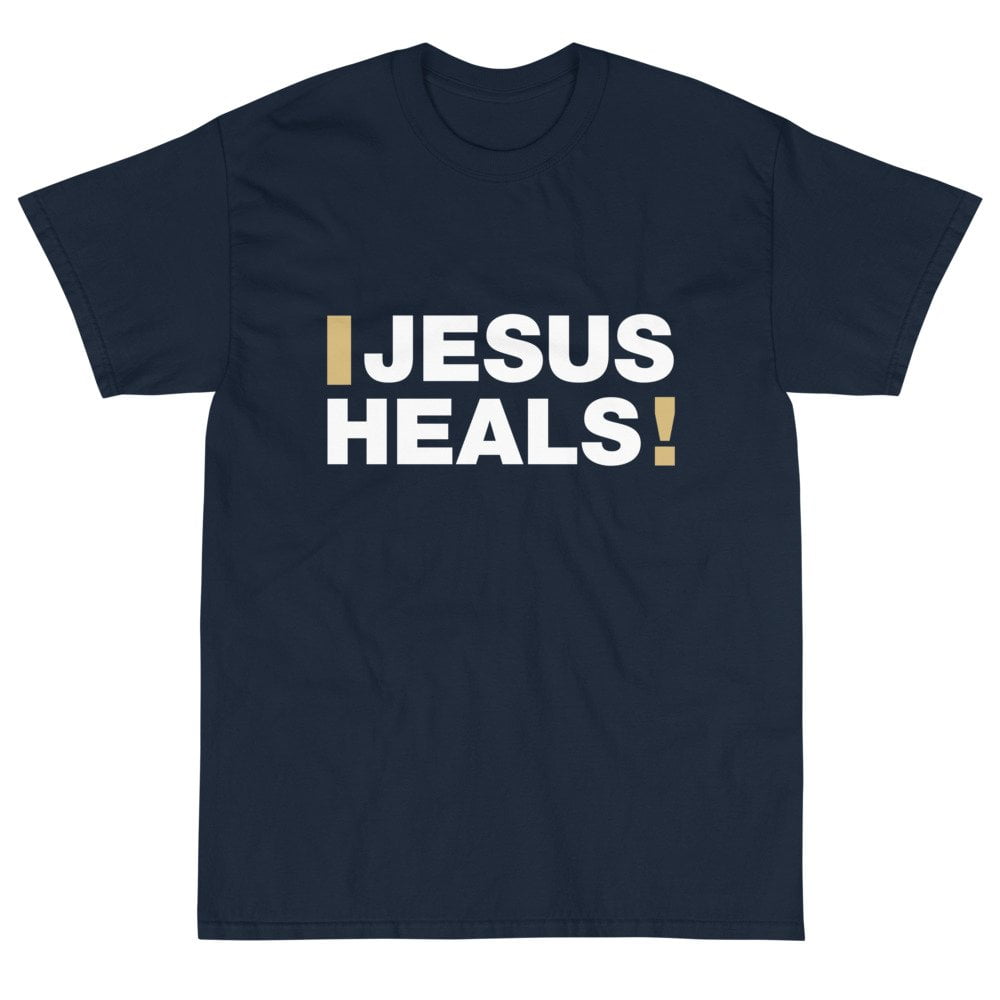 Short Sleeve T-Shirt - Jesus Heals! - Image 10