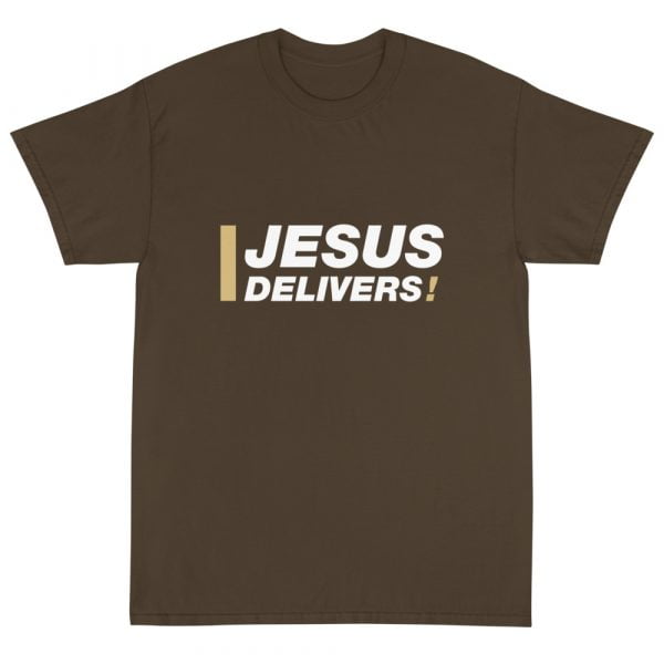 Short Sleeve T-Shirt - Jesus Delivers! - Image 2