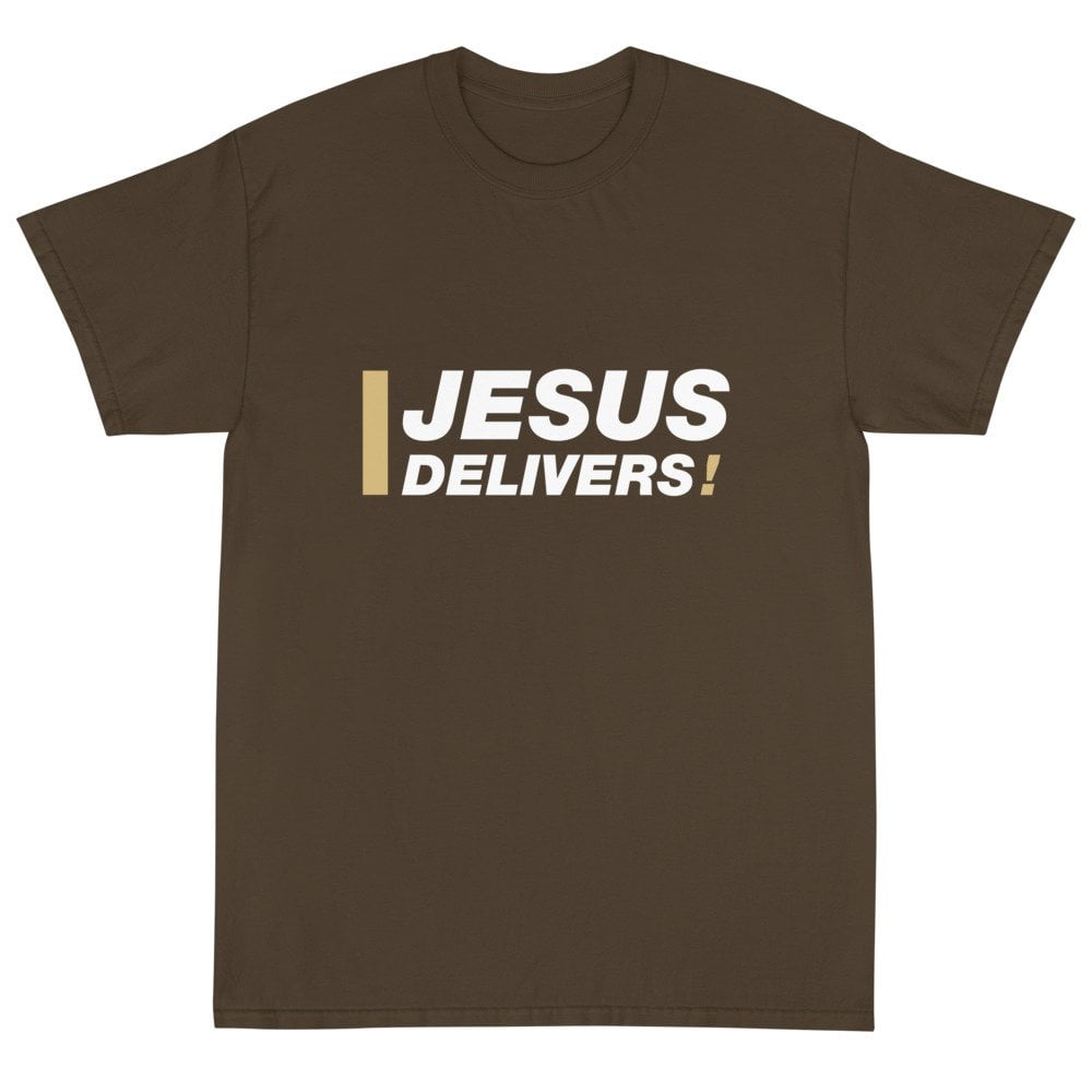 Short Sleeve T-Shirt - Jesus Delivers! - Image 2