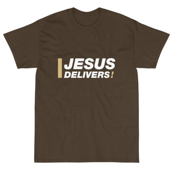 Short Sleeve T-Shirt - Jesus Delivers! - Image 3