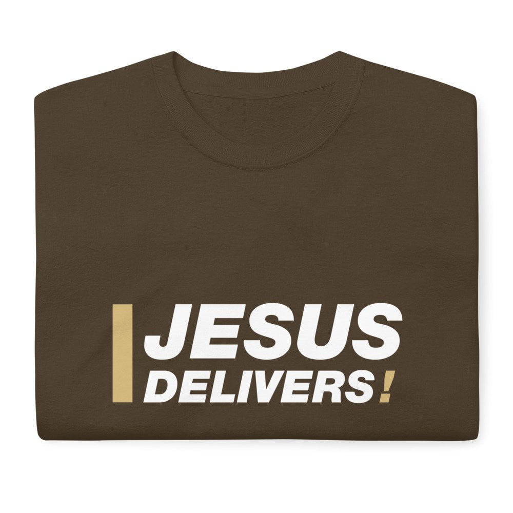 Short Sleeve T-Shirt - Jesus Delivers! - Image 6