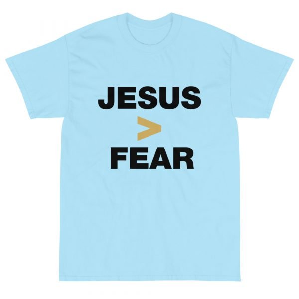 Short Sleeve T-Shirt - Jesus > Fear (light) - Imagen 11