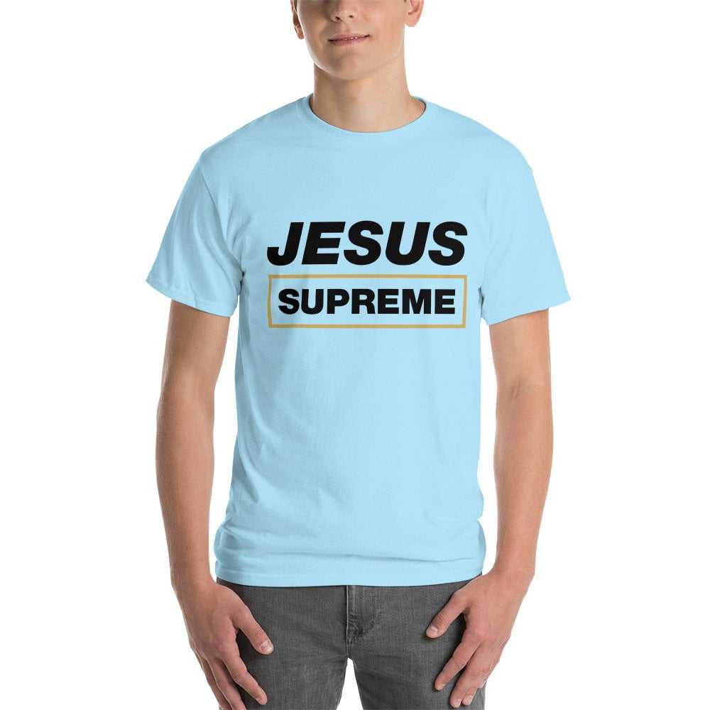 Short Sleeve T-Shirt - Jesus Supreme (light) - Imagen 2